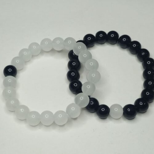 White and Black Bacelet - Women Bracelet