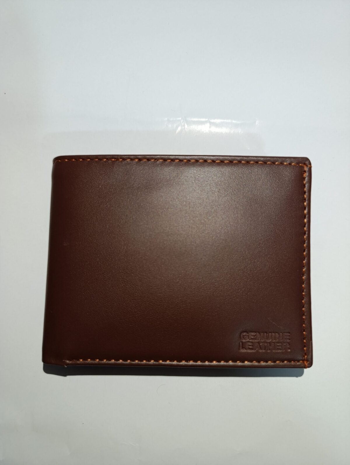 Double Layer Wallet – 16 Card Slots | Brown, Black & Mustard - Image 7