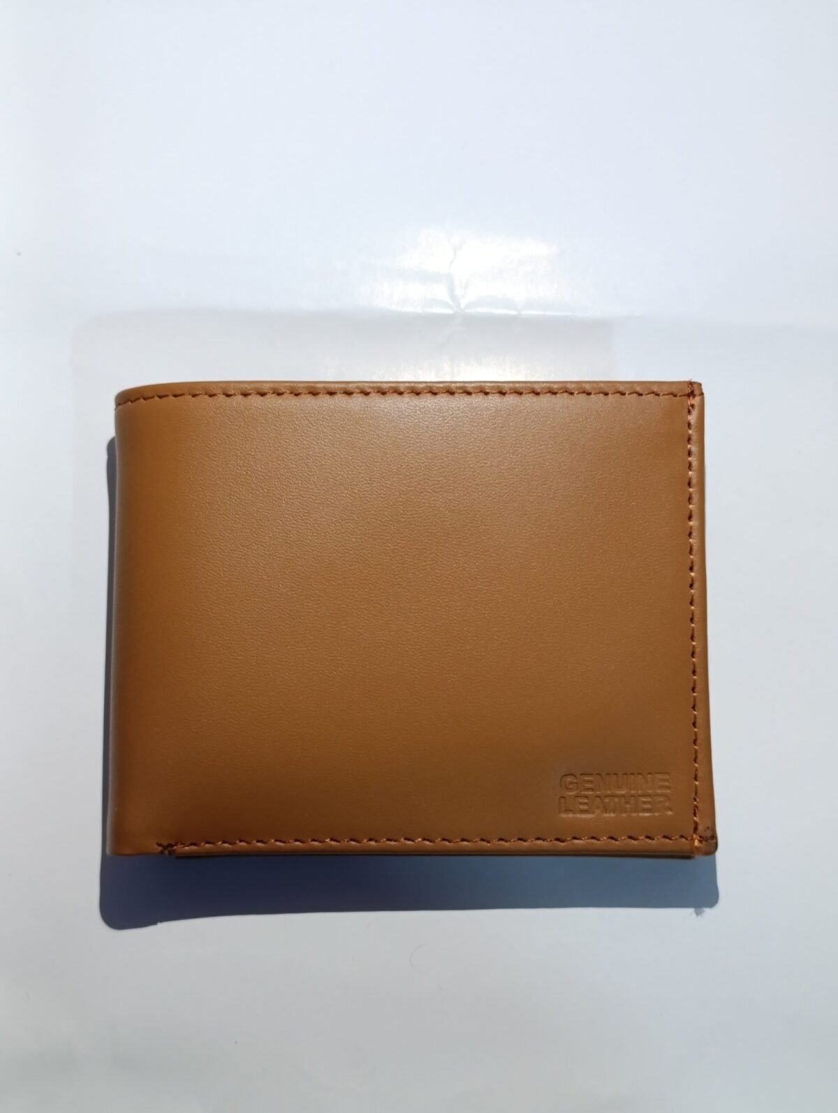 Double Layer Wallet – 16 Card Slots | Brown, Black & Mustard - Image 8