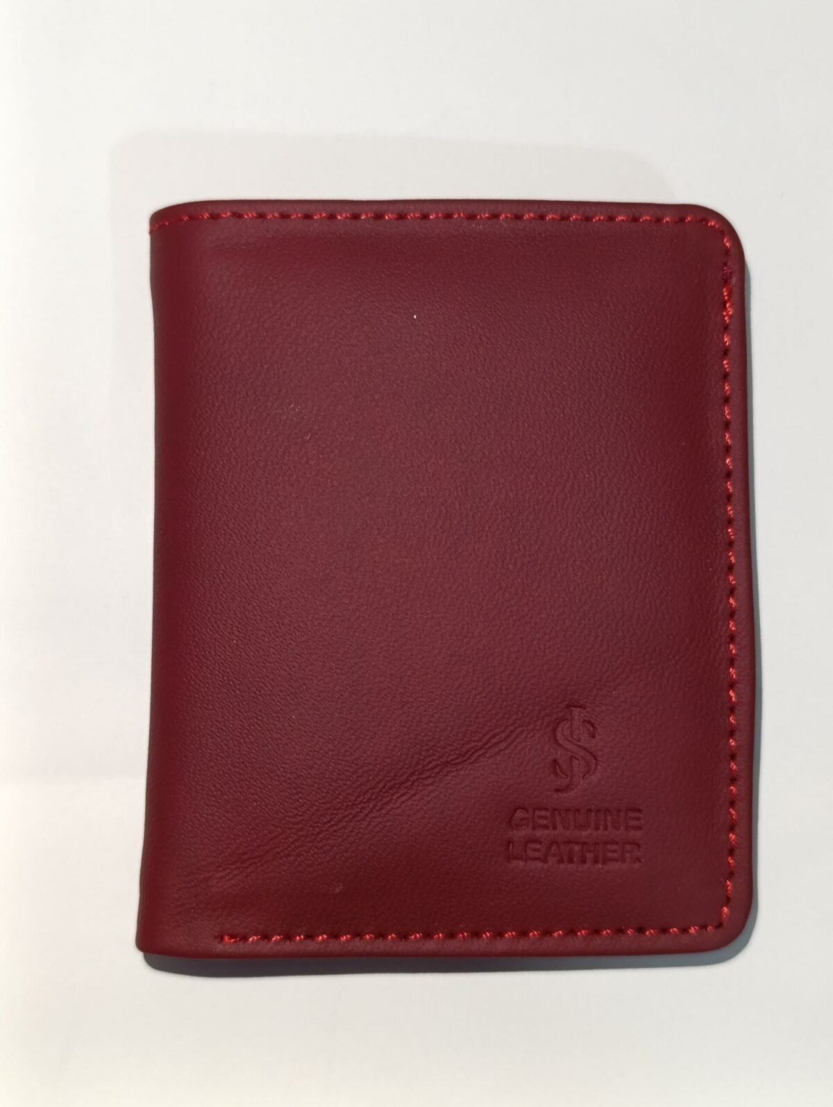 Slim Red Magnetic Wallet