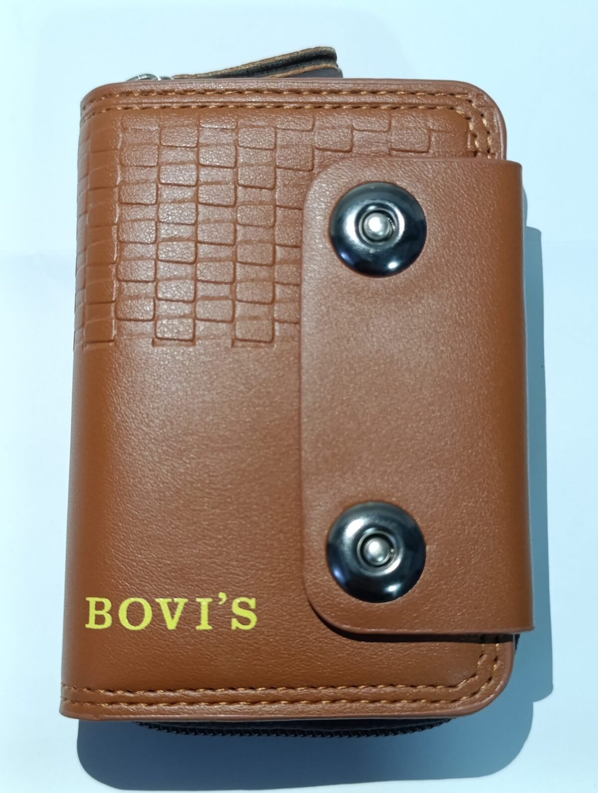 Clutch Style Wallet – Multi-Pocket | Blue & Brown