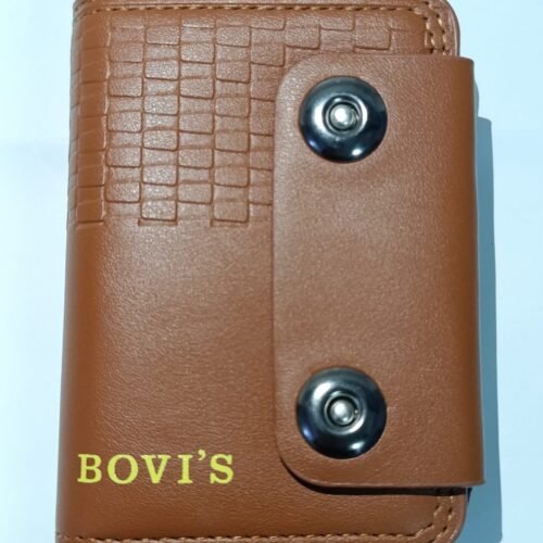Clutch Style Wallet – Multi-Pocket | Blue & Brown