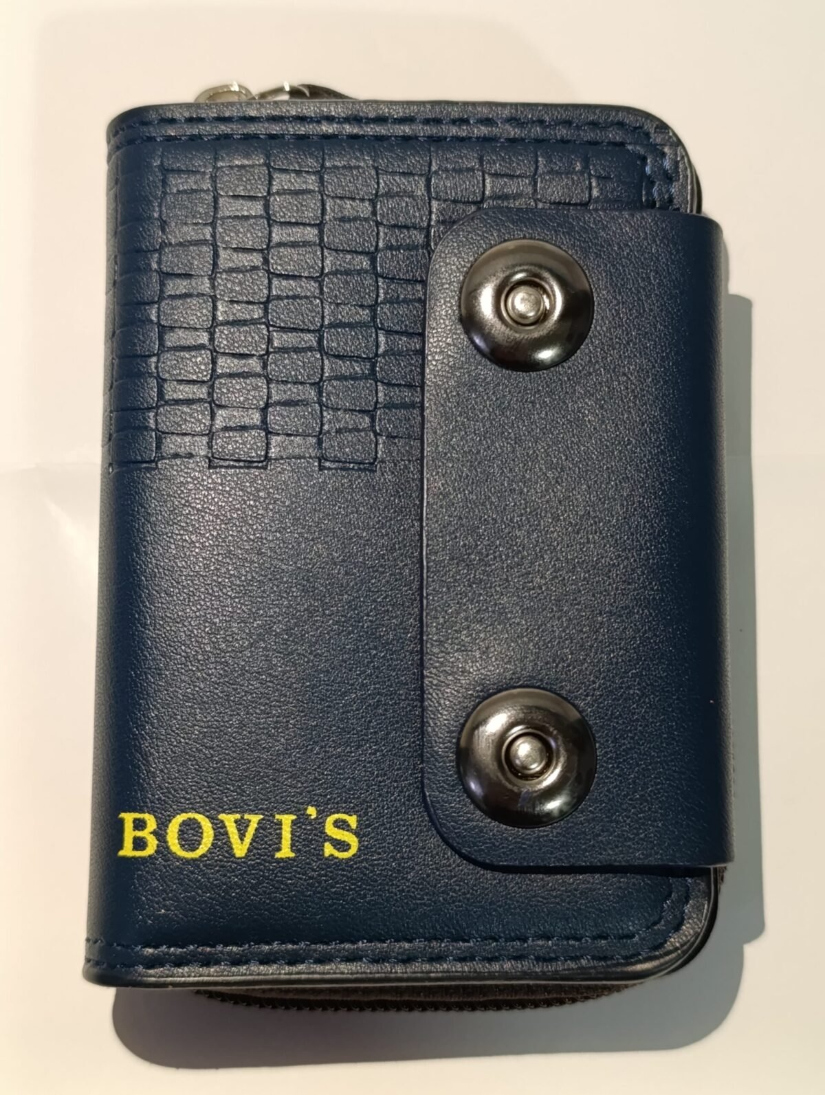 Clutch Style Wallet – Multi-Pocket | Blue & Brown - Image 5