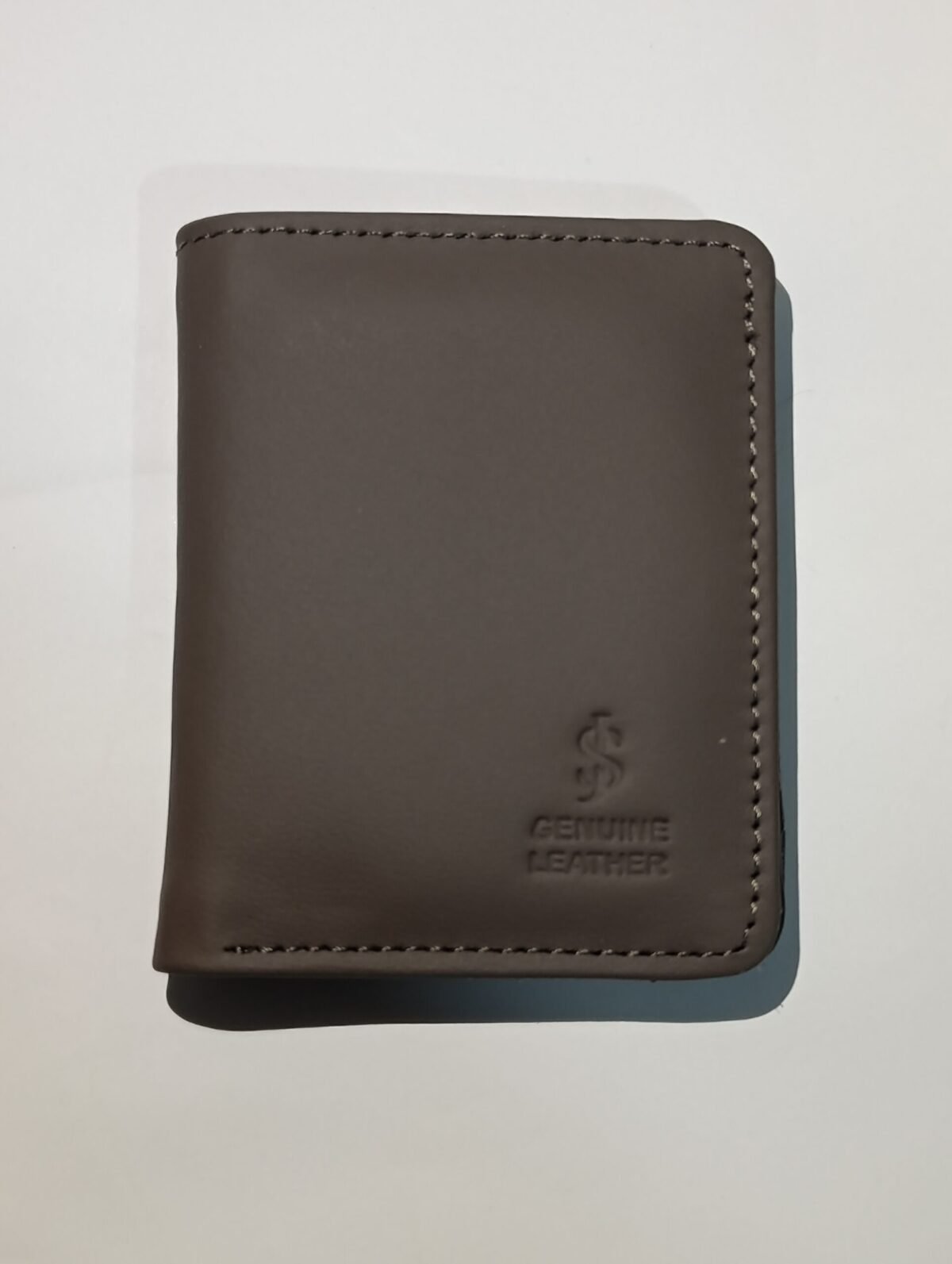 Slim English Grey Wallet