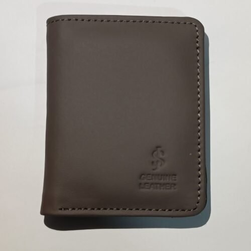 Slim English Grey Wallet