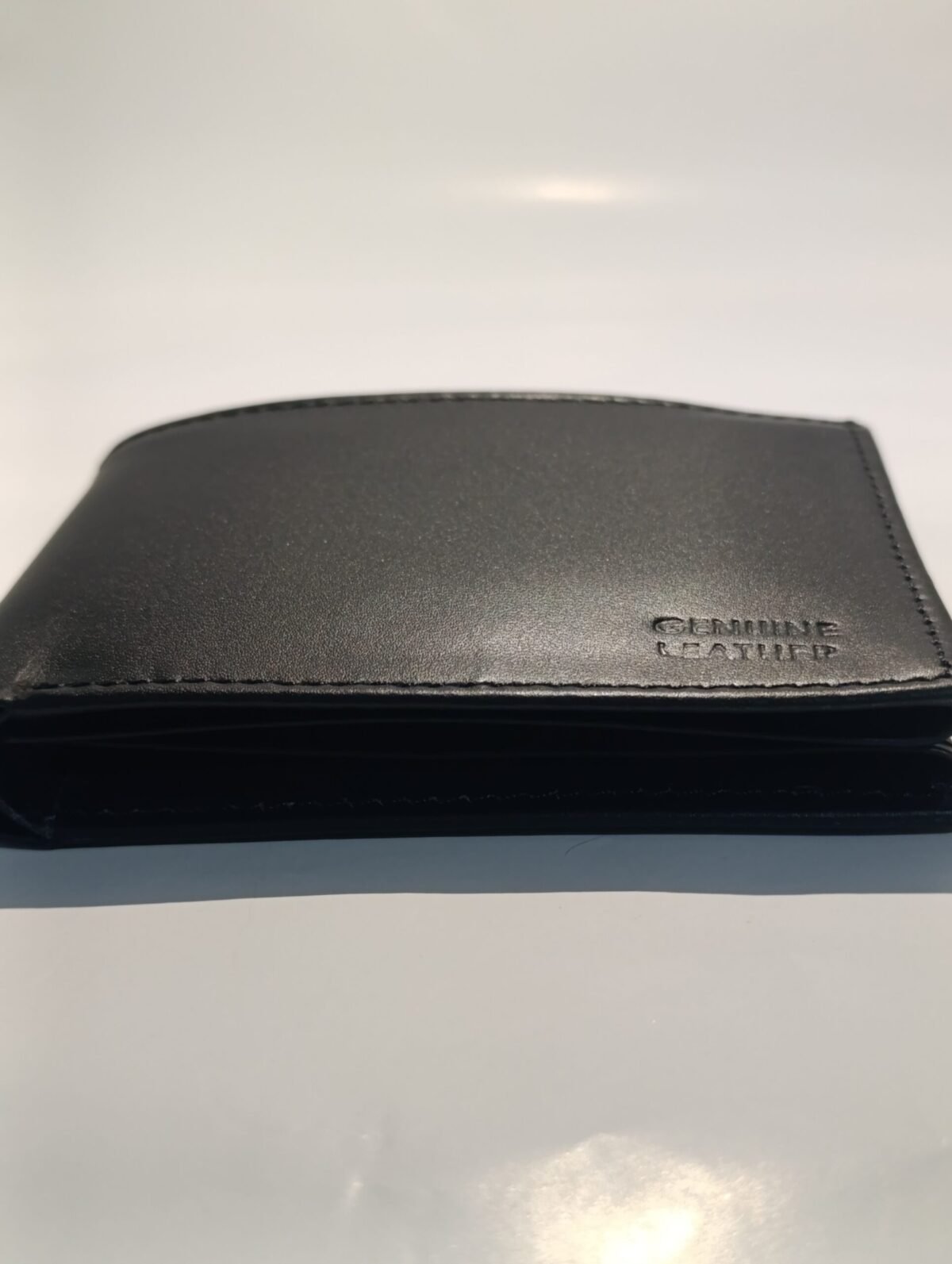 Double Layer Wallet – 16 Card Slots | Brown, Black & Mustard - Image 2