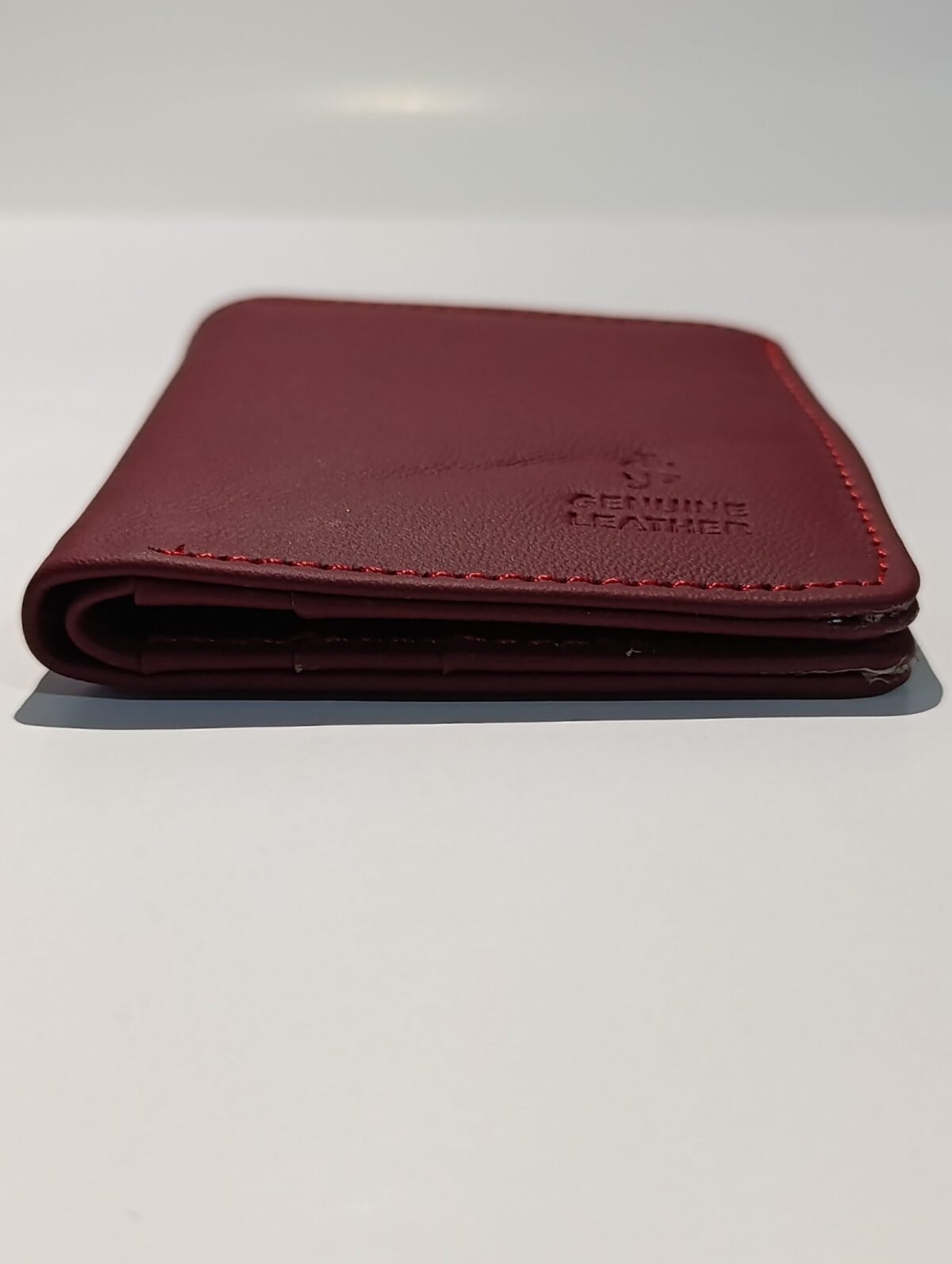 Slim Red Magnetic Wallet - Image 2