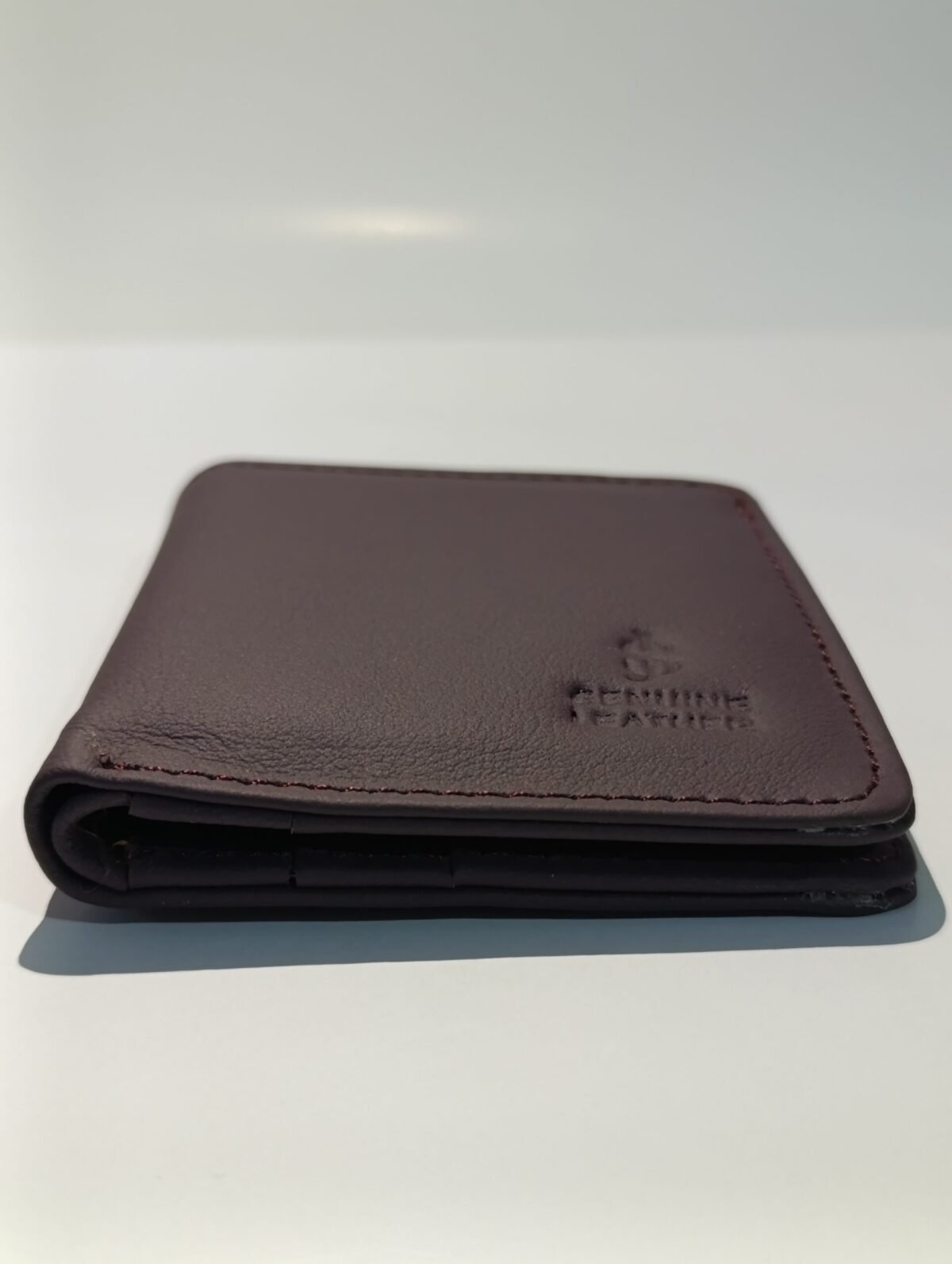 Slim Dark Purple Magnetic Wallet - Image 2